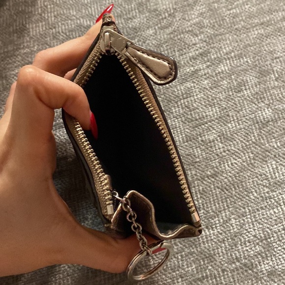 COACH Gold glitter keychain wallet - Picture 4 of 4